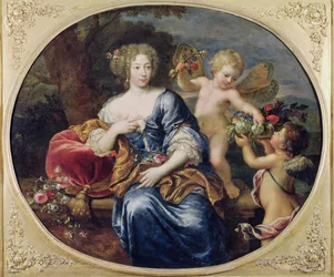 Portret vermoedelijk van Francoise-Athenais de Rochechouart de Mortemart (1640-1707) Marquise de Montespan
